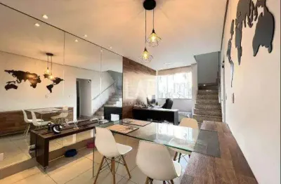 Cobertura à venda, 2 quartos, 1 suíte, 3 vagas, estoril - belo horizonte/mg