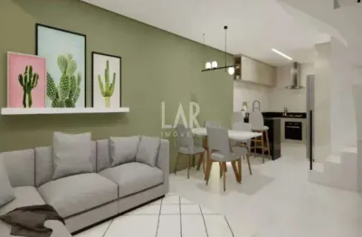 Casa geminada à venda, 2 quartos, 2 suítes, 1 vaga, santa amélia - belo horizonte/mg