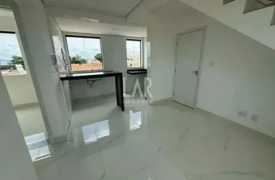 Cobertura à venda, 2 quartos, 1 vaga, são joão batista - belo horizonte/mg