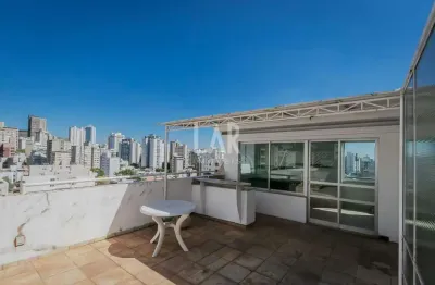 Cobertura para aluguel, 2 quartos, 1 suíte, 2 vagas, serra - belo horizonte/mg