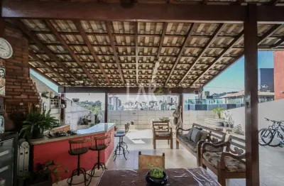 Cobertura à venda, 3 quartos, 1 suíte, 2 vagas, castelo - belo horizonte/mg