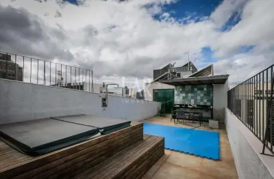 Cobertura à venda, 2 quartos, 1 suíte, 4 vagas, cruzeiro - belo horizonte/mg