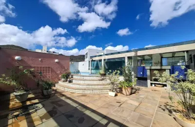 Cobertura para aluguel, 5 quartos, 3 suítes, 3 vagas, sion - belo horizonte/mg