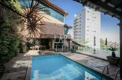 Casa à venda, 6 quartos, 1 suíte, 5 vagas, santa lúcia - belo horizonte/mg