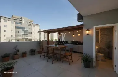 Cobertura à venda, 3 quartos, 1 suíte, 2 vagas, buritis - belo horizonte/mg