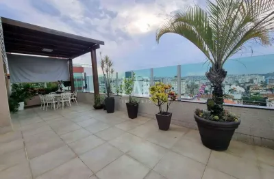 Cobertura à venda, 3 quartos, 1 suíte, 2 vagas, união - belo horizonte/mg