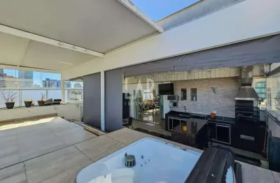 Cobertura à venda, 4 quartos, 2 suítes, 3 vagas, cruzeiro - belo horizonte/mg