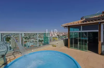 Cobertura à venda, 4 quartos, 1 suíte, 4 vagas, nova floresta - belo horizonte/mg