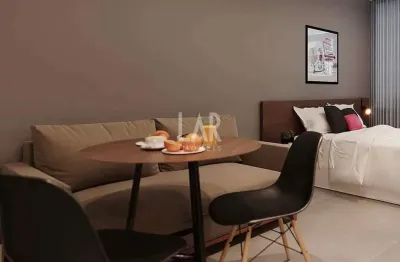 Flat à venda, 1 quarto, 1 suíte, lourdes - belo horizonte/mg