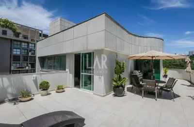 Cobertura à venda, 5 quartos, 2 suítes, 5 vagas, santa lúcia - belo horizonte/mg