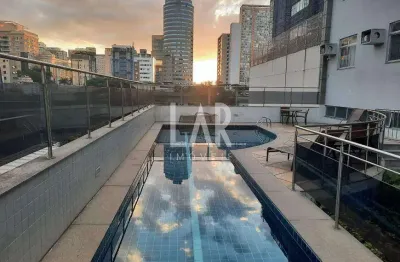 Apartamento à venda, 2 quartos, 1 suíte, 1 vaga, lourdes - belo horizonte/mg