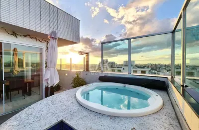 Cobertura à venda, 5 quartos, 4 suítes, 4 vagas, prado - belo horizonte/mg