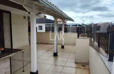 Cobertura à venda, 3 quartos, 1 suíte, 2 vagas, castelo - belo horizonte/mg