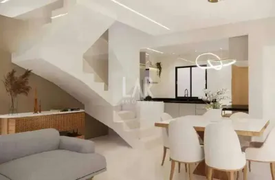 Casa geminada à venda, 2 quartos, 2 suítes, 1 vaga, planalto - belo horizonte/mg