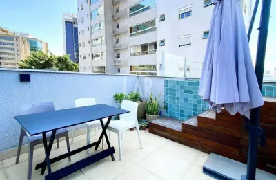 Cobertura à venda, 3 quartos, 1 suíte, 2 vagas, serra - belo horizonte/mg