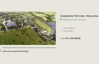 Lote em condomínio à venda, área rural de nova lima - nova lima/mg