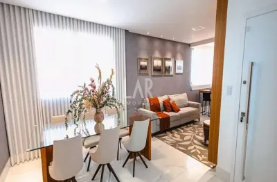 Apartamento à venda, 4 quartos, 1 suíte, 2 vagas, castelo - belo horizonte/mg