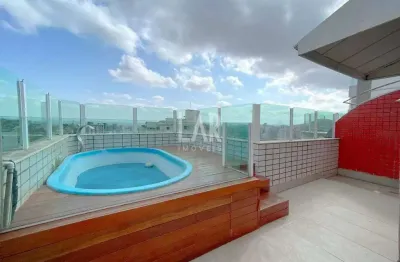 Cobertura à venda, 2 quartos, 1 suíte, 2 vagas, sion - belo horizonte/mg