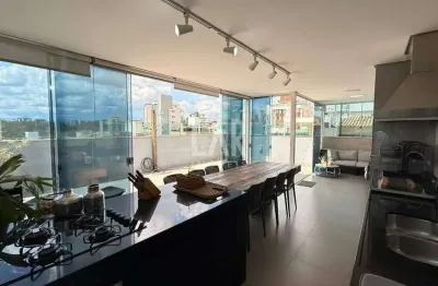 Cobertura à venda, 3 quartos, 1 suíte, 3 vagas, castelo - belo horizonte/mg