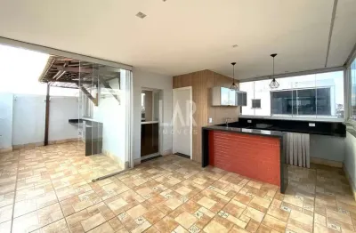 Cobertura à venda, 3 quartos, 2 vagas, santa efigênia - belo horizonte/mg