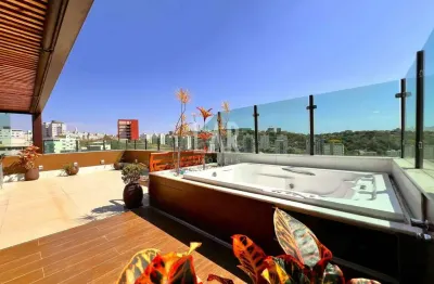 Cobertura à venda, 4 quartos, 2 suítes, 6 vagas, cabral - contagem/mg