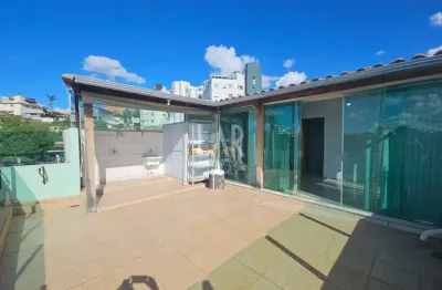 Cobertura para aluguel, 2 quartos, 1 suíte, 2 vagas, união - belo horizonte/mg