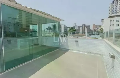 Cobertura à venda, 3 quartos, 2 suítes, 3 vagas, santo antônio - belo horizonte/mg