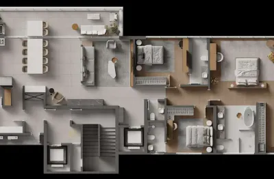 Apartamento com 3 quartos à venda no Jardim Itália, Chapecó 