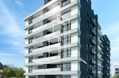 Apartamento com 3 quartos à venda na rua joaquim nabuco, 1434, estreito, florianópolis por r$ 1.075.991