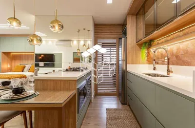 Apartamento com 1 quarto para alugar na rua joão batista derner neves, 25, kobrasol, são josé por r$ 5.150
