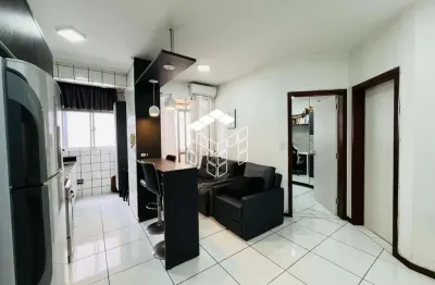 Apartamento com 1 quarto à venda na rua caetano josé ferreira, 514, kobrasol, são josé por r$ 329.000