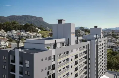 Apartamento com 2 quartos à venda na rua vereador jacob knabben da silva, 2428, passa vinte, palhoça por r$ 462.000
