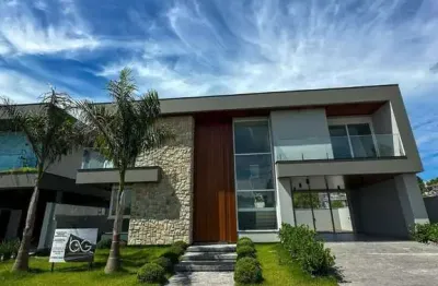 Casa em condomínio fechado com 3 quartos à venda na rua lagoinha, 65, pedra branca, palhoça por r$ 3.684.000
