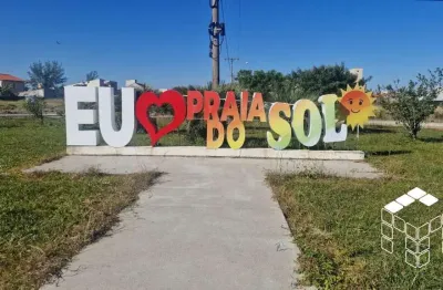 Terreno à venda na pedro hamilton dos santos, 35, balneário praia do sol, laguna por r$ 250.000