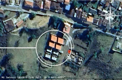 Casa para venda em caldas, centro, 2 dormitórios, 2 banheiros, 1 vaga