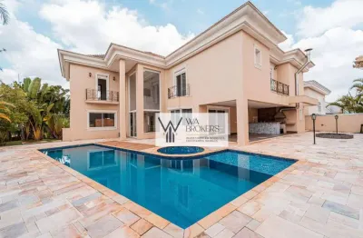 Casa com 5 quartos  à venda, 618 m² por r$ 5.200.000 - burle marx alphaville - santana de parnaíba/sp