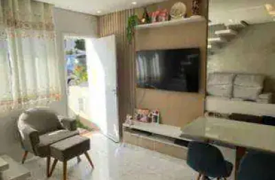 Sobrado com 2 dormitórios à venda, 65 m² por r$ 370.000,00 - chácara ondas verdes - cotia/sp