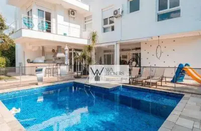 Casa com 4 dormitórios, 560 m² - venda por r$ 3.790.000,00 ou aluguel por r$ 22.000,00/mês - residencial morada dos lagos - barueri/sp