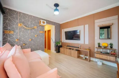 Apartamento com 3 quartos à venda, 76 m² por r$ 500.000 - chácara do solar iii - santana de parnaíba/sp