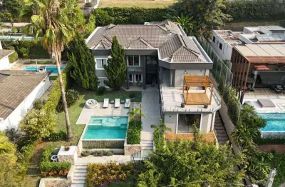 Casa com 5 suítes à venda por r$ 18.900.000 - tamboré 01 - barueri/sp