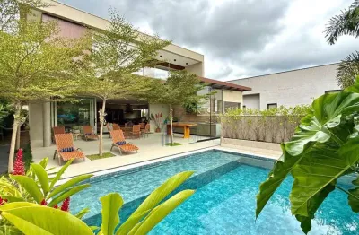 Casa com 4 suites à venda, 440 m² por r$ 9.000.000 - alphaville - santana de parnaíba/sp