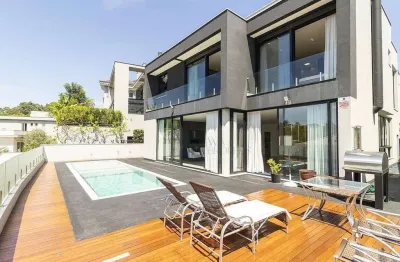 Casa com 4 dormitórios à venda, 450 m² por r$ 6.350.000,00 - tamboré - santana de parnaíba/sp