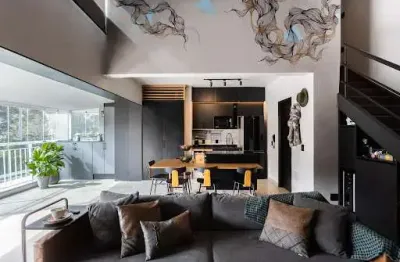 Apartamento duplex com 1 quarto à venda, 81 m² por r$ 1.080.000 - edifício trix tamboré - santana de parnaíba/sp