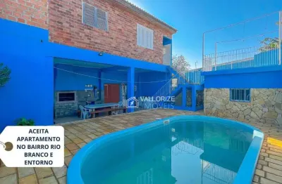 Casa com 3 dormitórios à venda, 250 m² por r$ 480.000,00 - feitoria madezatti - são leopoldo/rs