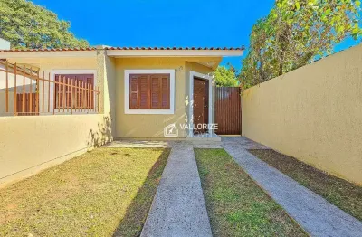 Casa com 2 dormitórios à venda, 50 m² - santa teresa - são leopoldo/rs