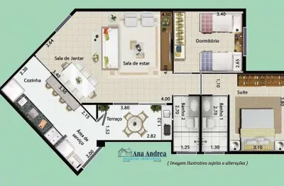 Apartamento com 2 quartos à venda no Parque Esplanada do Embu, Embu das Artes 