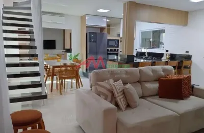 Vende-se sobrado de alto padrão – 200 m²  descrição do imóvel:  área total: 200 m² dormitórios: 3, sendo 1 suíte detalhes: dormitórios com planejados de alta qualidade cozinha: ampla e totalmente equi