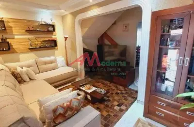 Venda sobrado demarchi: 3 dormitórios e 1 suíte por r$579mil