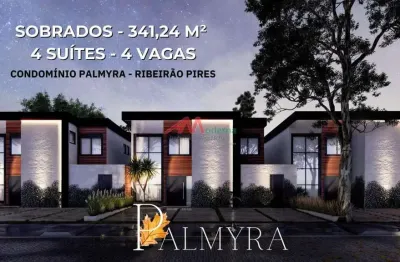 Venda de sobrado em represa - ribeirão pires com 4 dormitórios