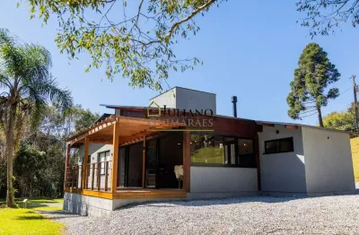 Casa alto padrão á venda em condomínio fechado, taquaras - rancho queimado - sc